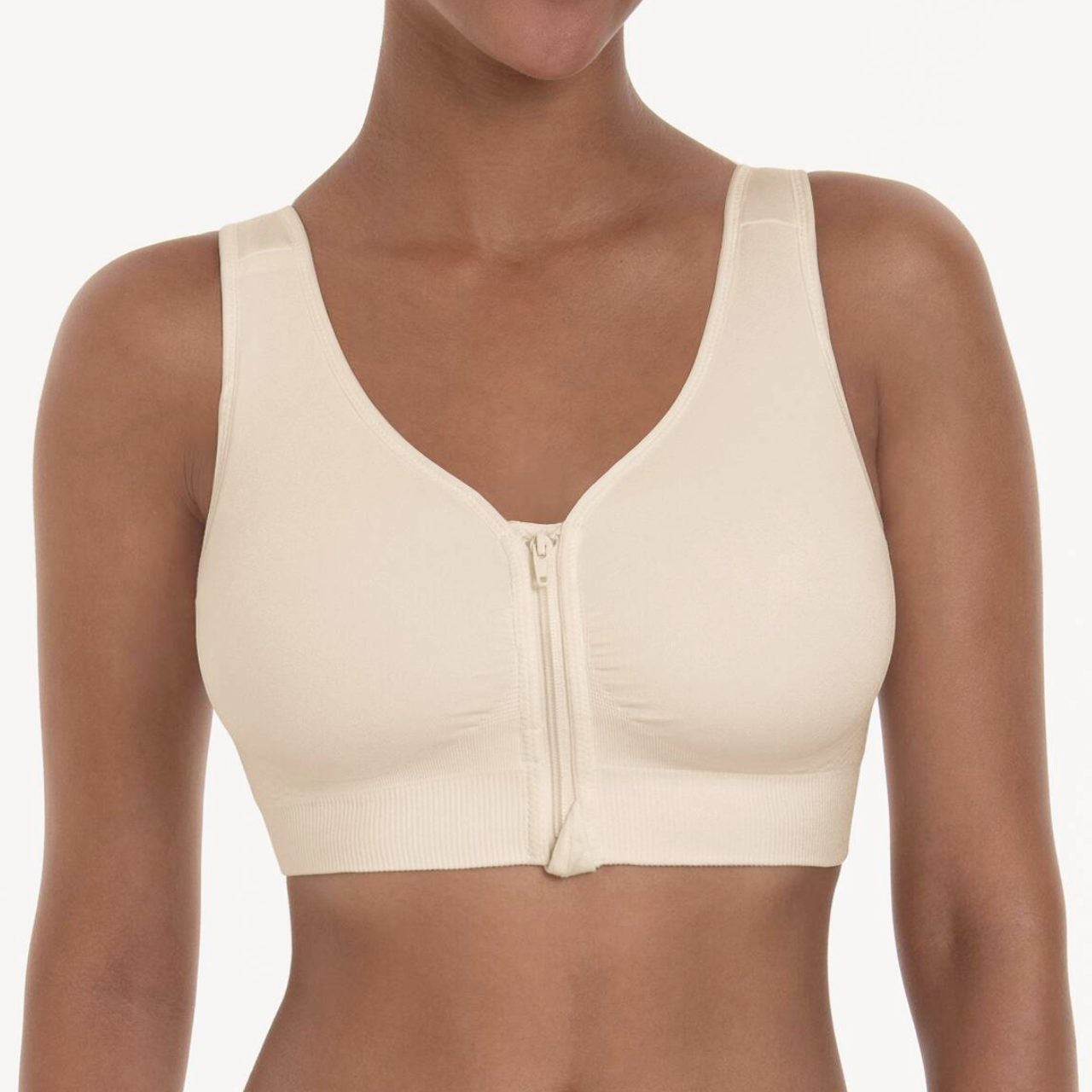 Front Closure Bras for Seniors with Arthritis Plus Size Sports Bra Back  Support Bra Wireless Nursing Bra for Women (Color : White, Size : Medium) :  : Clothing, Shoes & Accessories