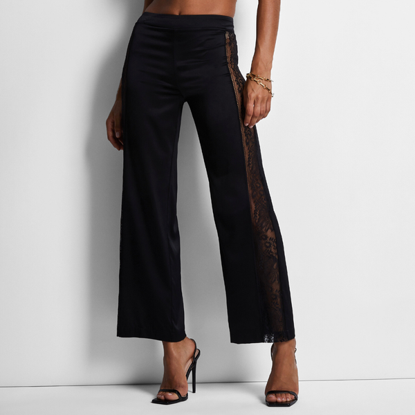 Valentino Womens BRAND NEW Silk Trousers Pants Size 38 Uk 8 Black V Logo  £1400 | eBay