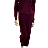 Cocoa Core Straight Leg Joggers in Mulberry