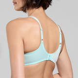 May Underwired Low Neck Bra in Menthol