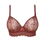 Cassiopee Limited Edition Seamless Plunge T-shirt Bra in Cuivre Dore