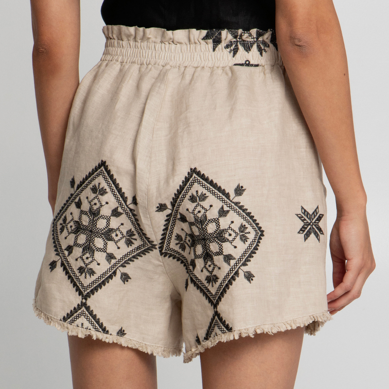 Lefkada Embroidered Shorts