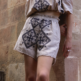 Lefkada Embroidered Shorts