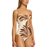 Dahlia Palm Minimal Tank One Piece