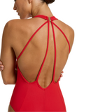 Jetset Plunge One Piece in Rosso