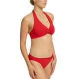 Jetset D-DD Twist Front Bikini Set in Rosso