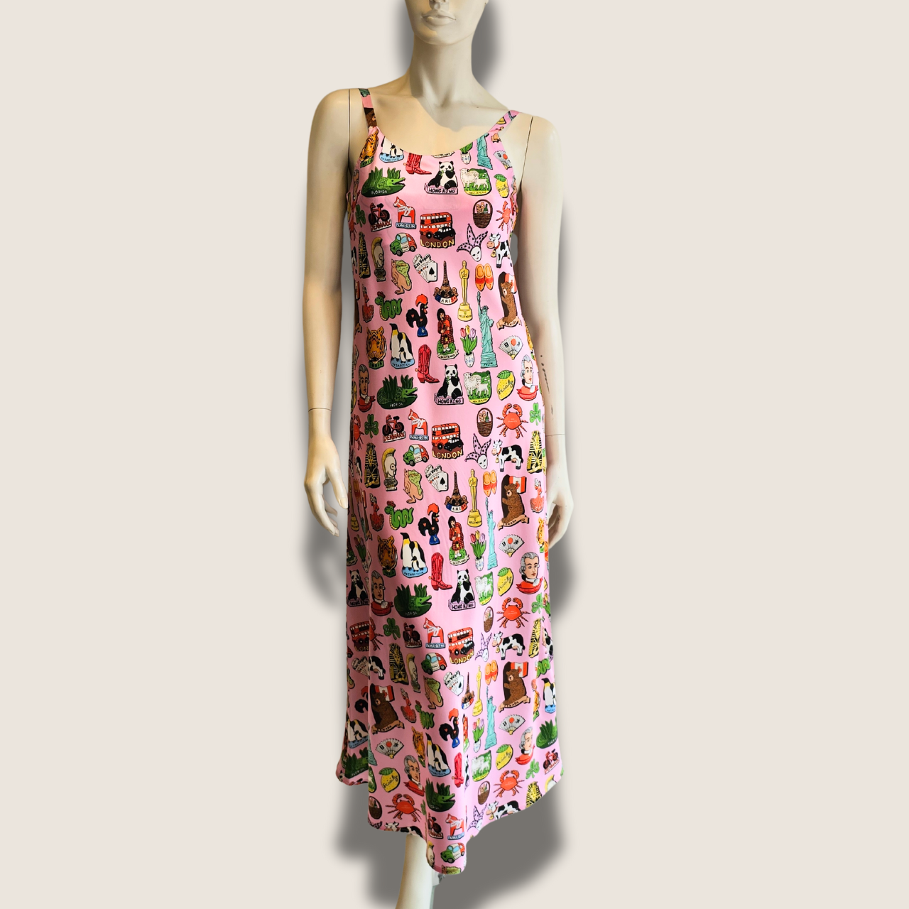 Karen Mabon X Caroline Randell Fridge Magnets Silk Slip Dress ...