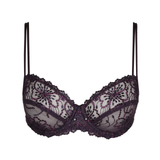 Jane Horizontal Seam Bra in Amethyst