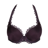 Jane Padded Heart Shape Bra in Amethyst