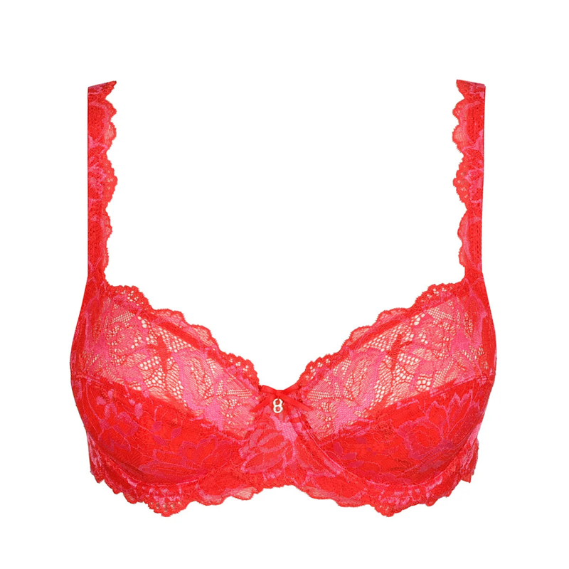 Manyla Full Cup Bra in Pixie Red