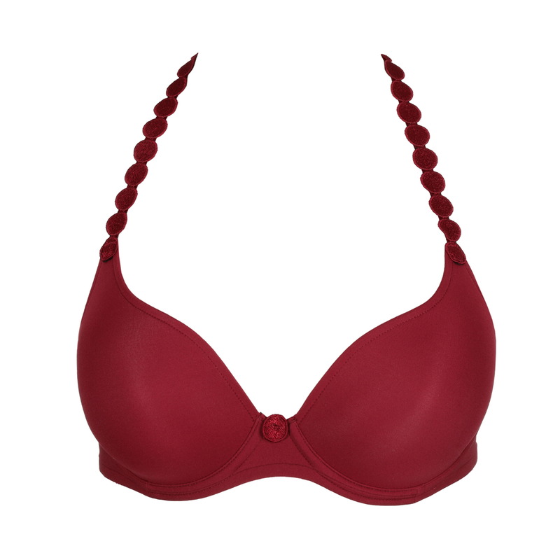 Tom Heart Shape Bra in Peony Pink