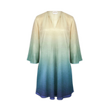 Aqua Gradient Tunic