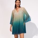 Aqua Gradient Tunic