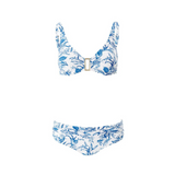 Bel Air Blue Leaf Underwired Bikini