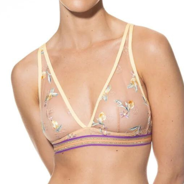 For the Oranges lover Of this world - energy bra in golden bra