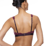 Serie Poetry Vogue Triangle Padded Bra in Barbados Cherry