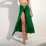 Petra Multi-Position Pareo Skirt in Jade