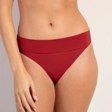 Tobago High Waisted Bikini Bottom in Garance