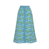 Peacock Border Freya Skirt