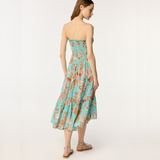 Long Dress Triny in Mint Karibia