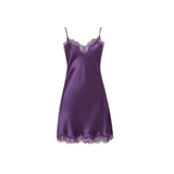 Sainted Sisters Scarlett Silk Chemise in Iris