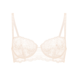 Intrigue Half Cup Bra in Sakura Pink