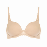 Subtile 3D Moulded Plunge Bra in Peau Rose