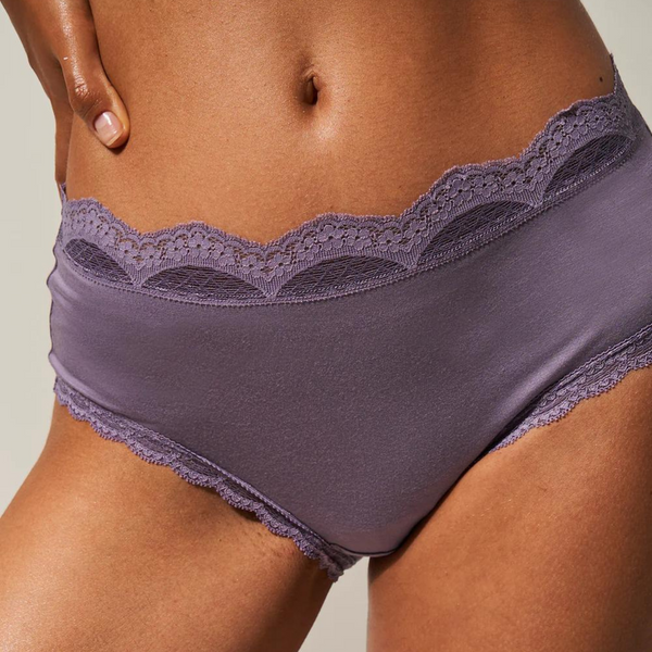High Rise Knicker in Mineral