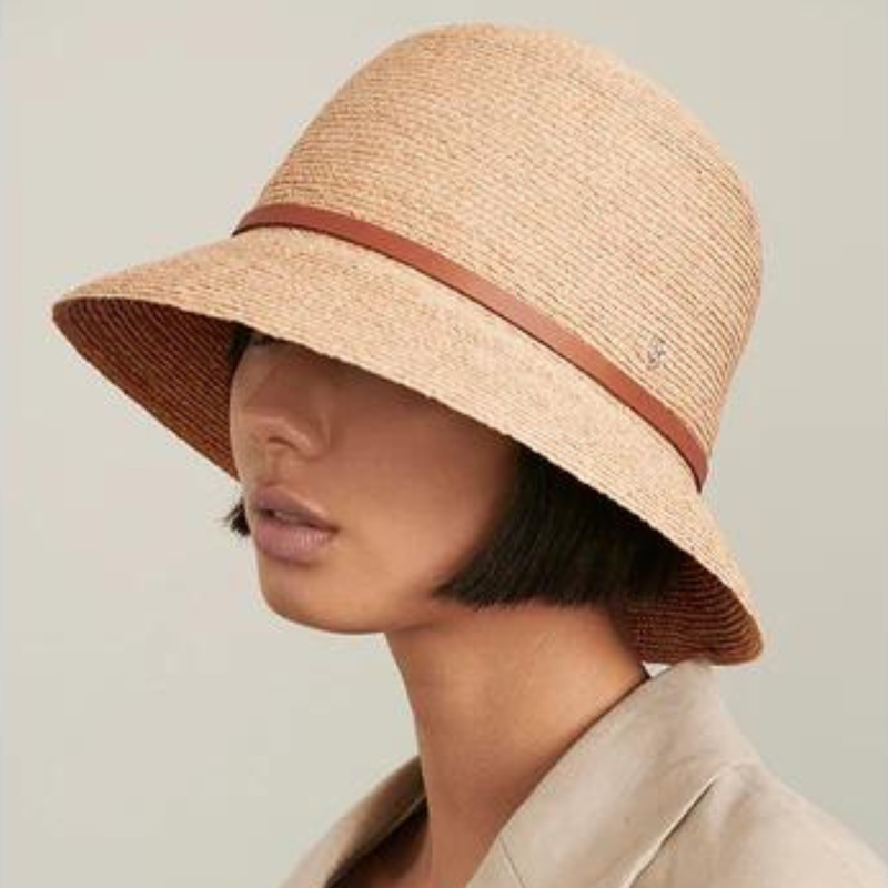 Besa 6 Hat in Natural/Tan