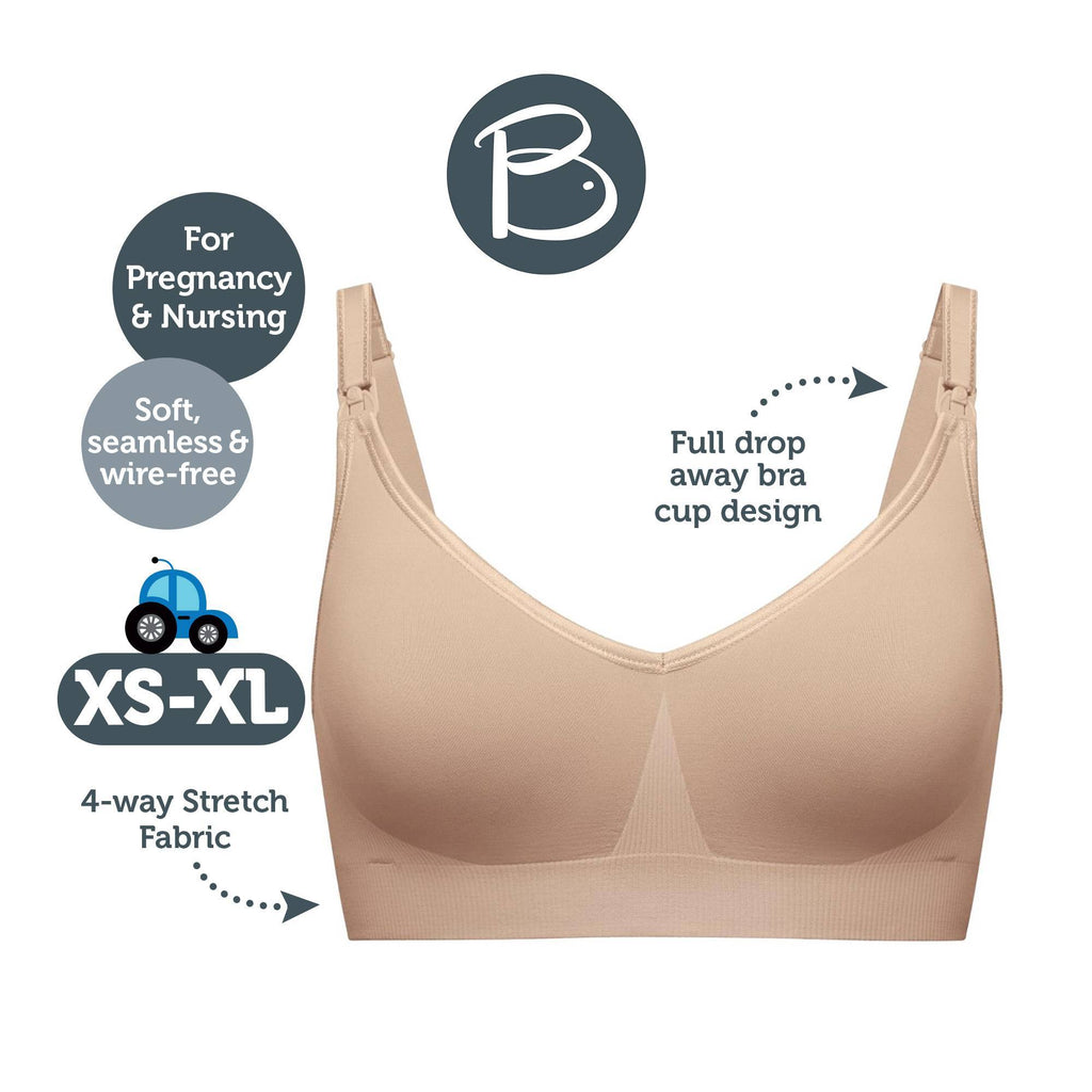 Bravado! Basics Women's Seamless Nursing Bra - Beige Xxl : Target